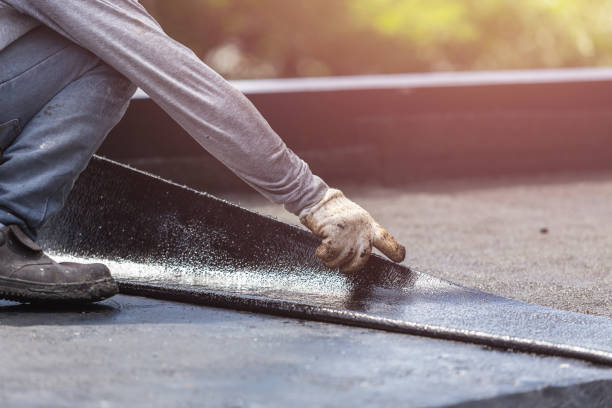 Professional Basement Waterproofing technician working in Converse, IN
